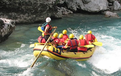 Rafting in Kroatien